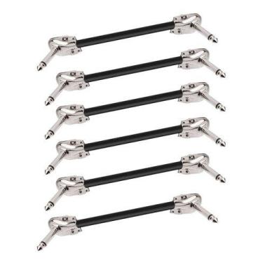 Imagem de KIT 5 CABO de 15cm e 1 cabo de 25 CM P10 L X P10 90º - MXT
