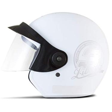 Imagem de CAPACETE ABERTO PRO TORK LIBERTY 3 SOLID BRANCO TAM. 58