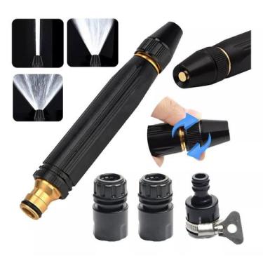 Imagem de Kit Completo Limpeza: Bico Alta Pressão Esguicho Jato - Dk
