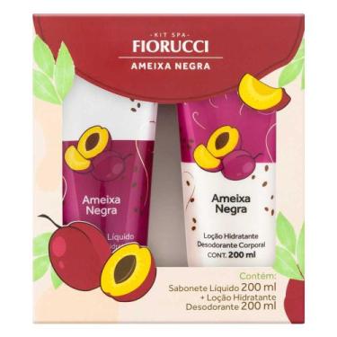 Imagem de Sabonete Líquido Fiorucci Ameixa Negra 200ml e Loção Hidratante Fioruc