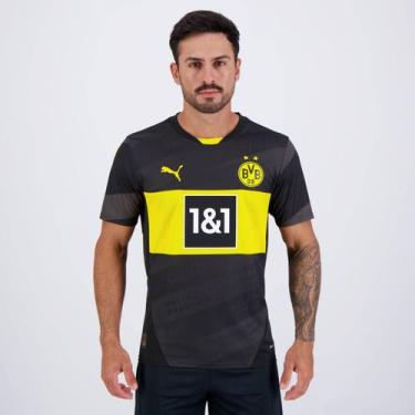 Imagem de Camisa Puma Borussia Dortmund Away 2025, P