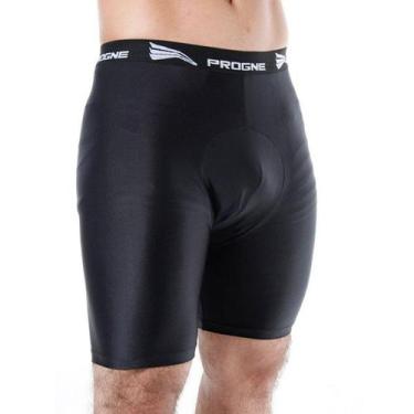 Imagem de Bermuda SHORT Sungão Compressão Térmica Progne Masculino, Preto, M