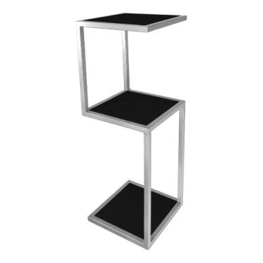 Imagem de Prateleira em S Sierra - Loja da Isa, Prata/Preto