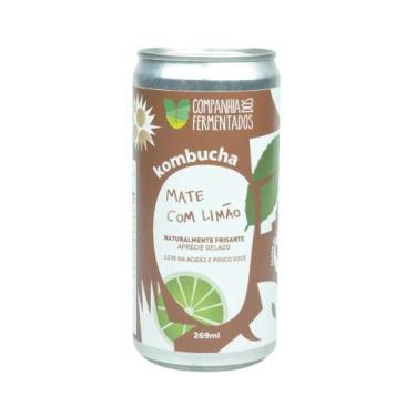 Imagem de Bebida Kombucha de Mate com Limão Companhia dos Fermentados 269ml - Co