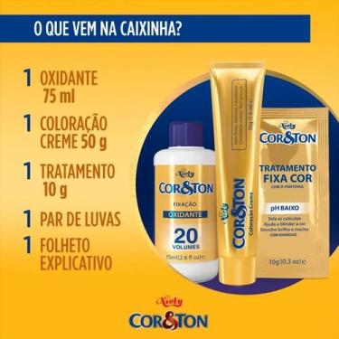 Imagem de Coloração Cor&Ton Creme Loreal 1.0 Preto Azulado