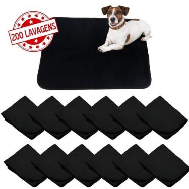 Imagem de Kit com 12 Tapetes Adestradores Inteligente de Alta Absorção 70x50 Pre