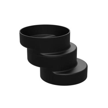 Imagem de Bolsa Excêntrica 40mm para Saída da Bacia Sanitária Astra, Preto