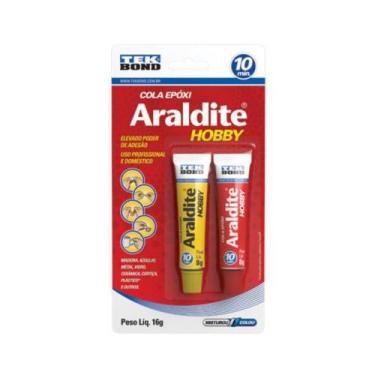 Imagem de Araldite Cola Epóxi Hobby 16g Blister Tekbond