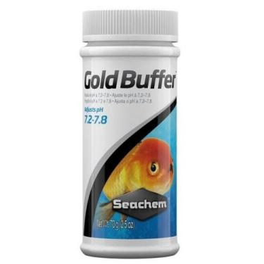 Imagem de Gold Buffer 70g Seachem Regulador De Ph Aquário Peixe Kinguio