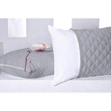 Imagem de Capa Impermeável Matelada com Zíper para Travesseiro 90cm x 50cm - BEM