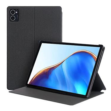 Imagem de AKNICI Capa para tablet CHUWI Hipad XPro de 10,5 polegadas, de couro PU ultrafino, com vários ângulos de visão, suporte fólio, capa protetora com despertar/hibernar automático para tablet CHUWI Hipad
