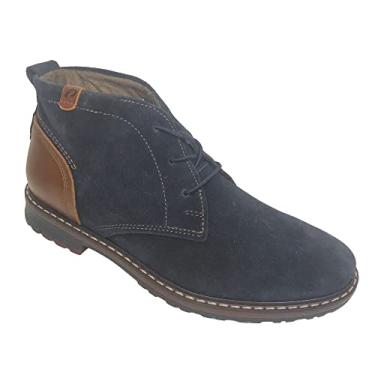 Imagem de Bota Masc Pegada Casual Camurça Azul Escuro Nuit 126201-06 Tamanho:41;Cor:Azul;Genero:Masculino