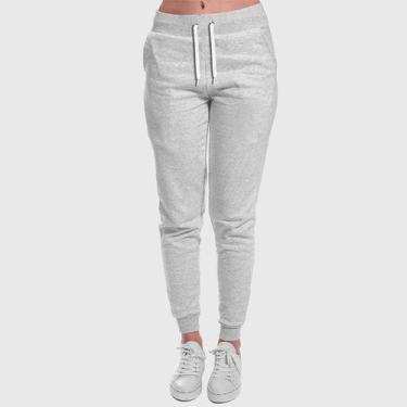 Imagem de Calça Moletom Feminina Lisa - Benellys, GG, Cinza