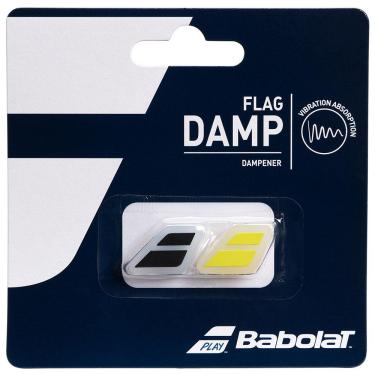 Imagem de Antivibrador Babolat Flag Damp com 02 Unidades Preto e Amarelo