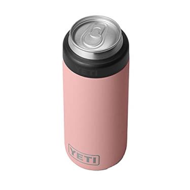 Imagem de YETI Rambler 12 Onças. Colster Slim Can Isolador para Latas Slim Hard Seltzer, Arenito Rosa