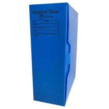 Imagem de Caixa Arquivo Morto Ofício Polionda Organização Escritório - Polibras,