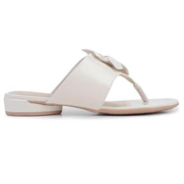 Imagem de Tamanco Feminino Ramarim Coconut Branco Off White - 2423-Feminino