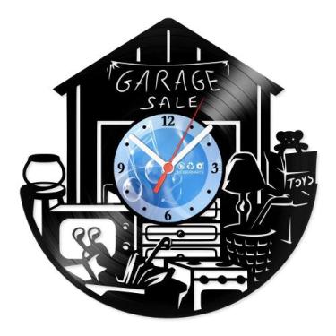 Imagem de Relógio De Parede Disco Vinil Diversos - Venda de Garagem - VDI-122 - 