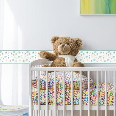 Imagem de Faixa de Parede para Quarto de Bebê Baby 3mx15cm - Quartinhos
