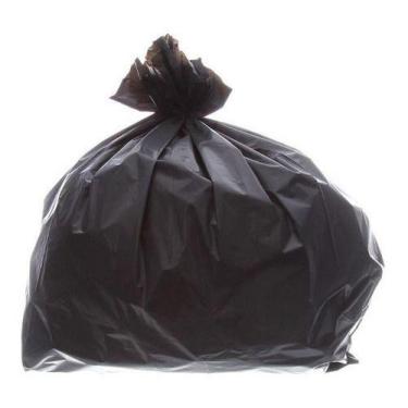 Imagem de Saco Lixo Preto 200 Litros 50 Unidades - Bom Forte Excelente - HIGIPAC