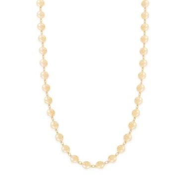 Imagem de Cordão Feminino Árvore Da Vida Rommanel Banhado A Ouro 18k Lindo