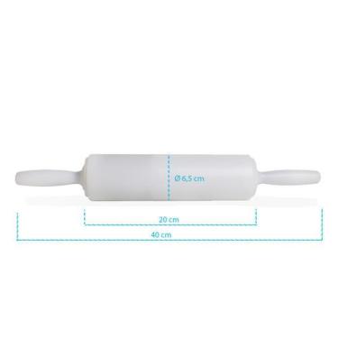 Imagem de Rolo Para Massa Pizza Pão 65 mm X 200 mm - TT