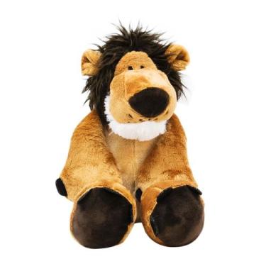 Imagem de Leão Safari 24cm - Pelúcia - Taimes