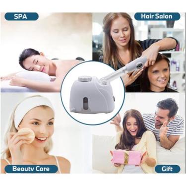 Imagem de Vaporizador Ozônio Facial Spa Cuidados C/ A Pele Rosto Névoa 110V - St