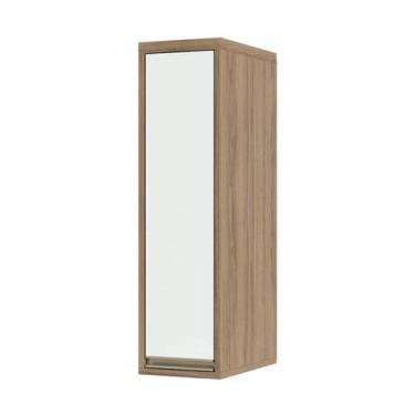 Imagem de Armário Aéreo 20 cm 1 Porta de abrir 1 Prateleira Mel Luciane Móveis, 