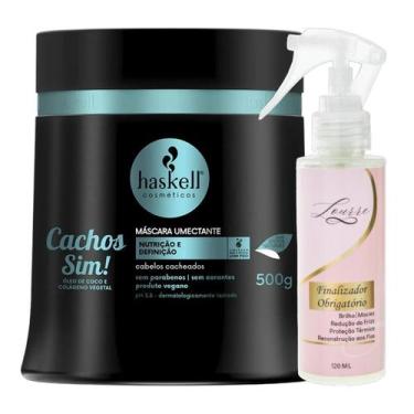 Imagem de Kit Cachos Sim Máscara 500ml + Finalizador Obrigatório Lourre 120ml - 