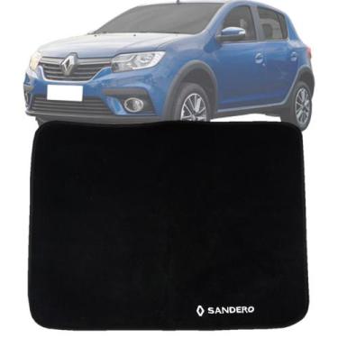 Imagem de Tapete Carpete Porta Malas Bordado Renault Sandero 2020 Em Diante - TE