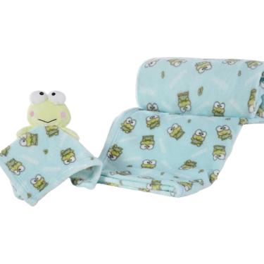 Imagem de Manta com Naninha Coral Fleece Turma da Hello Kitty 75x100cm