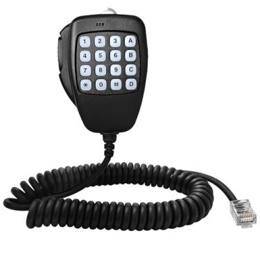 Imagem de Microfone de alto-falante portátil HM-118TN com mini teclado DTMF microfone de 8 pinos para ICOM IC-706 IC-706MKII IC-208 IC-208H IC-2100 IC-2100H IC-2200 IC-2200H IC-2720 IC-2720H IC-288 00 IC-2800H