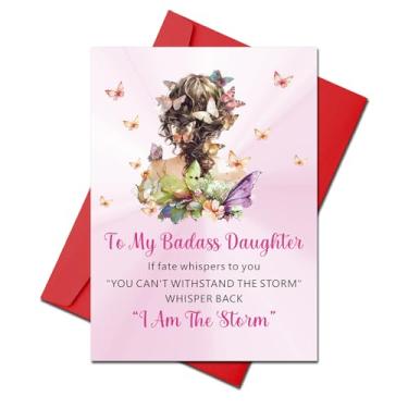 Imagem de Cartões de Dia dos Namorados para Filha 16 anos de idade Ideias de Presente de Aniversário Doce 16 Cartões de Aniversário Presentes de Natal para Filha Meias para Meninas Presentes de Filha para Mãe e