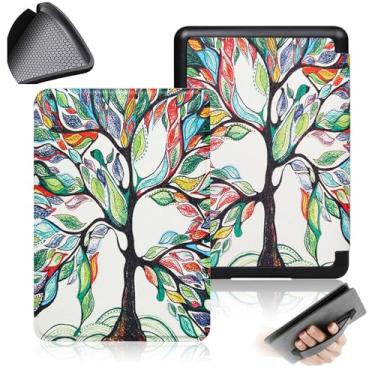 Imagem de GUKSRASO Capa para Uma Edição de 7 Polegadas 2024 Kindle Paperwhite/Signature (12ª Geração) e Kindle Colorsoft Signature Edition ， Com Alça de Mão e Tampa Traseira de TPU Soft