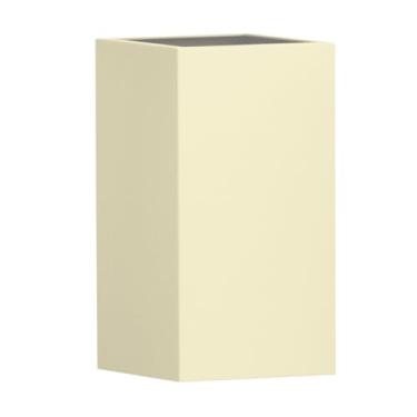 Imagem de Vaso Fibra De Vidro Quadrado Texas M 65cm Vietnamita Grande Decorativo (Areia Fosco)