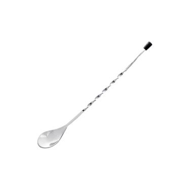 Imagem de Genérico, Colher Bailarina Cabo Longo Drinks Sucos Aço Inox