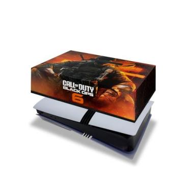 Imagem de Capa para PS5 Pro Anti Poeira Horizontal- Call Of Duty Black Ops 6 - P