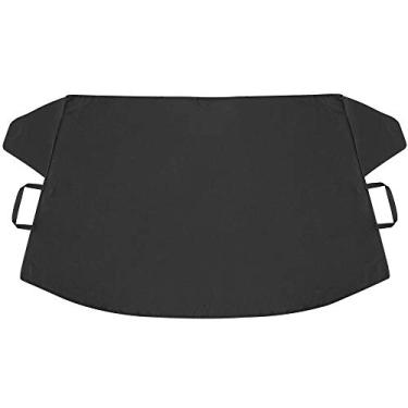 Imagem de BDK Capa de para-brisa para gelo e neve – protetor de gelo magnético impermeável para o inverno, protetor de congelamento para carros, caminhões e SUV