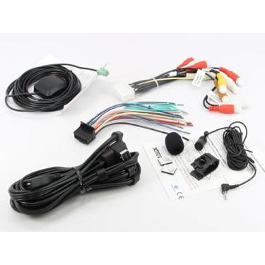 Imagem de Xtenzi Connection Cable Set Compatible with PioneerAVIC-X920BT AVIC-Z110BT AVIC-Z120BT GPS Mic RCA Wire Harness USB AUX Cable 5 Pcs Set
