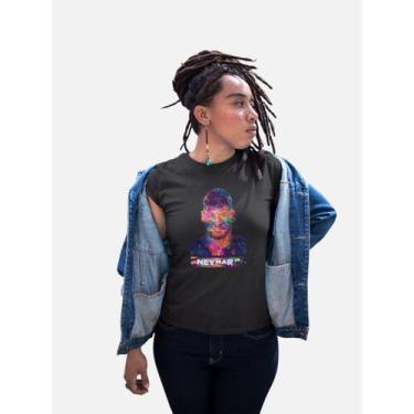 Imagem de Camiseta Unissex Neymar Junior colorida 100% algodão - Elsa naves, Pre