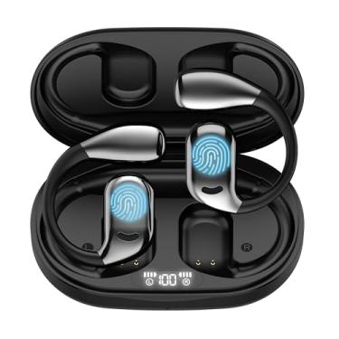 Imagem de Fones de ouvido para tradutor de idiomas AI, fones de ouvido de tradução 3 em 1 em tempo real OWS 144 idiomas e acentos, dispositivo de tradução para aprendizado de viagens de negócios, ébano