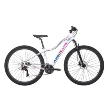 Imagem de Bicicleta Aro 29 Absolute Hera 24 velocidades MTB Aluminio Freio Mecânico Suspensão 80mm Feminina (Branco, 15)