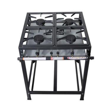 Imagem de Fogão 4 Bocas Alta Pressão Linha Prime Itajobi - Itajobi Fogões