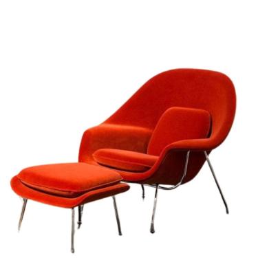 Imagem de Poltrona Womb Chair Vermelha