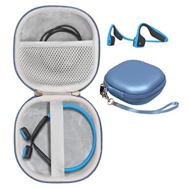 Imagem de CaseSack Capa de fone de ouvido de condução óssea para Aftershokz Aeropex, Trekz Air, Bluez 2, KSCAT, Sades, DIGICare, Allmity, Shokz OpenRun Pro/Mini, OpenMove