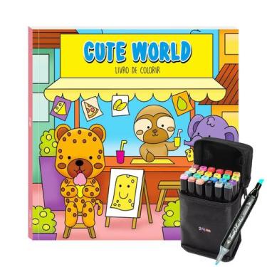 Imagem de Livro De Colorir Bobbie Goods Tik Tok 48 Páginas Folha 150 Gm2 + 24 Ca