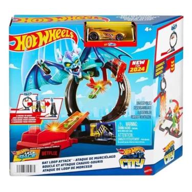 Imagem de Pista Hot Wheels Ataque Do Morcego - Mattel