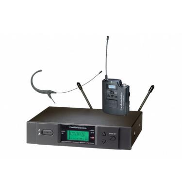 Imagem de Microfone sem fio audio technica atw 3192BD uhf headset bk