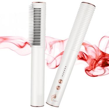 Imagem de Escova de alisamento de cabelo graphene times 2 em 1 anti-escaldadura